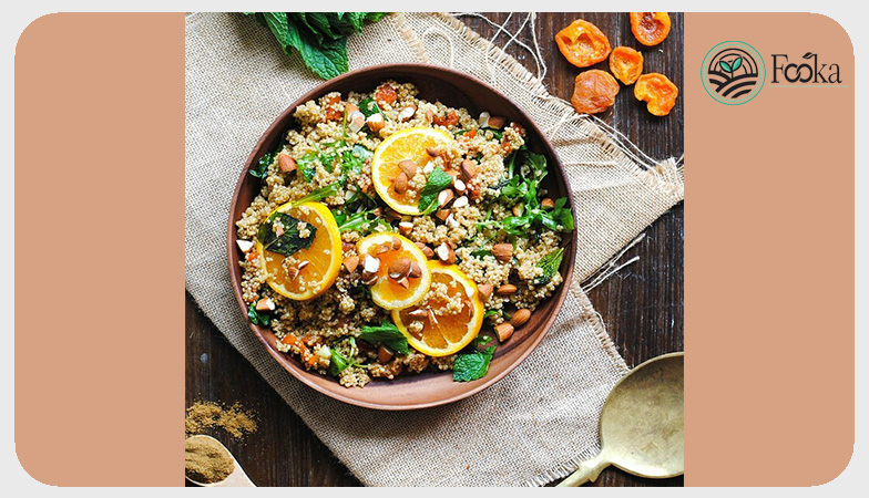 Moroccan-Inspired Apricot Quinoa Salad